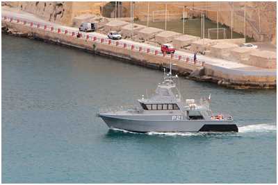Hafenpatrouillenboot P21